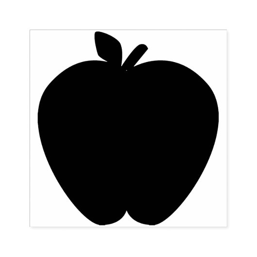 Apple Rubberstempel (Afrduk)