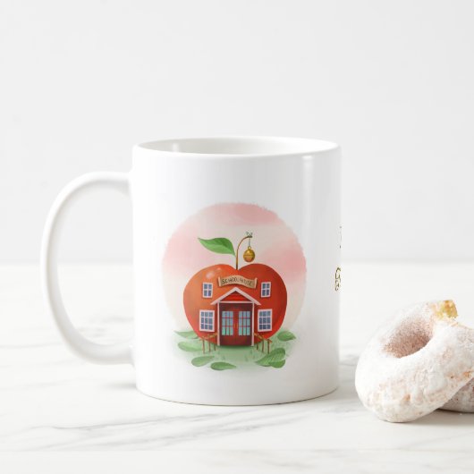 Apple Schoolhouse Docenten Koffiemok (Met donut)