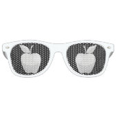 Apple Silver Retro Zonnebril (Voorkant)