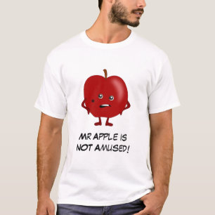 Apple: Slechte fruitbende met slogan T-shirt