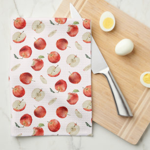Apple Slices Pattern Theedoek