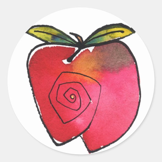 Apple Sticker (Voorkant)
