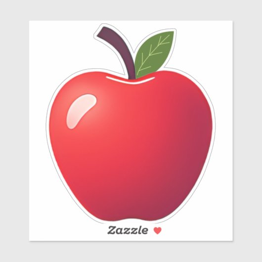 Apple Sticker (Vel)