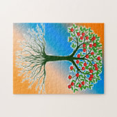 Apple-structuur Legpuzzel (Horizontaal)