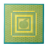 Apple sur le carreau des pommes (Devant)