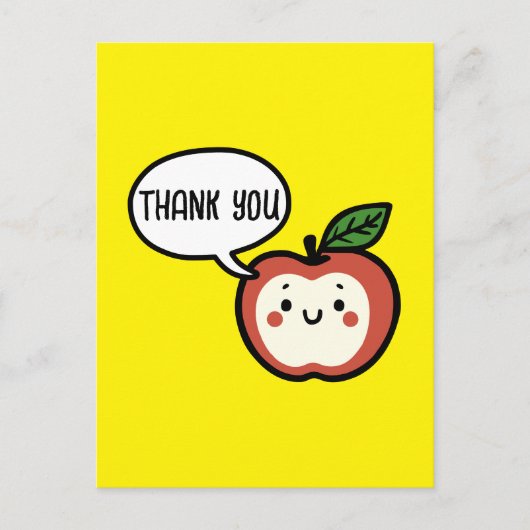 Apple Talk Briefkaart (Voorkant)