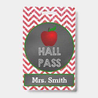 Apple Teacher Hallpas voor de klas Badge