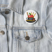 Apple Teacup Custom Button (In situ)