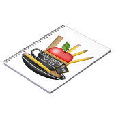 Apple Teacup Custom Notitieboek (Linkerzijde)