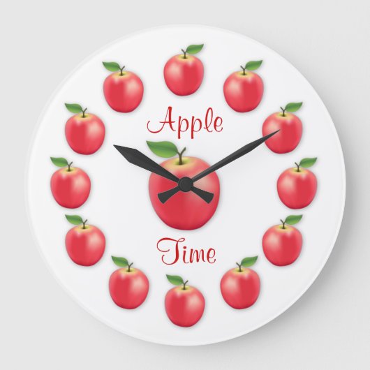 Apple Time Clock Grote Klok (Voorkant)