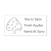 Apple Tree Boerderij Business Art Stempel (Afrduk)