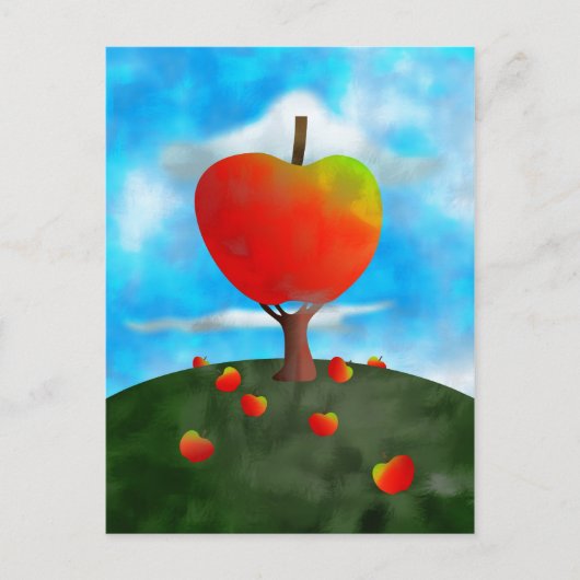 Apple Tree Briefkaart (Voorkant)