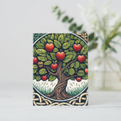 Apple Tree Briefkaart (Staand voorkant)