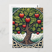 Apple Tree Briefkaart (Voorkant / Achterkant)