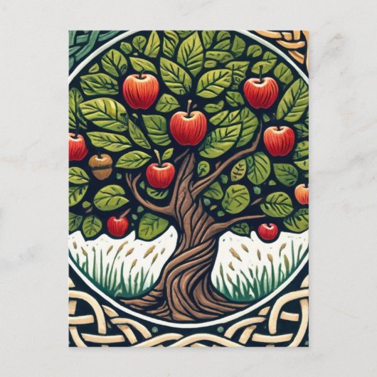 Apple Tree Briefkaart (Voorkant)