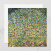 Apple Tree by Gustav Klimt,  Art Nouveau (Voorkant / Achterkant)