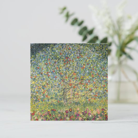 Apple Tree by Gustav Klimt, Art Nouveau (Staand voorkant)