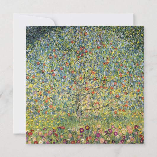 Apple Tree by Gustav Klimt,  Art Nouveau (Voorkant)