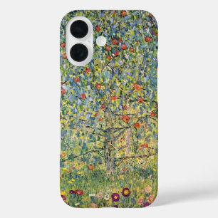 Apple Tree by Gustav Klimt, Art Nouveau iPhone 16 Hoesje