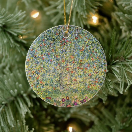 Apple Tree by Gustav Klimt, Art Nouveau Keramisch Ornament (Boom)