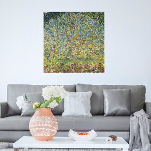 Apple Tree by Gustav Klimt,  Art Nouveau Poster