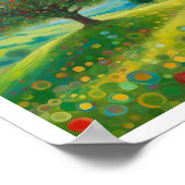 Apple Tree Flower Hill 8x10 Art Print (Hoek)