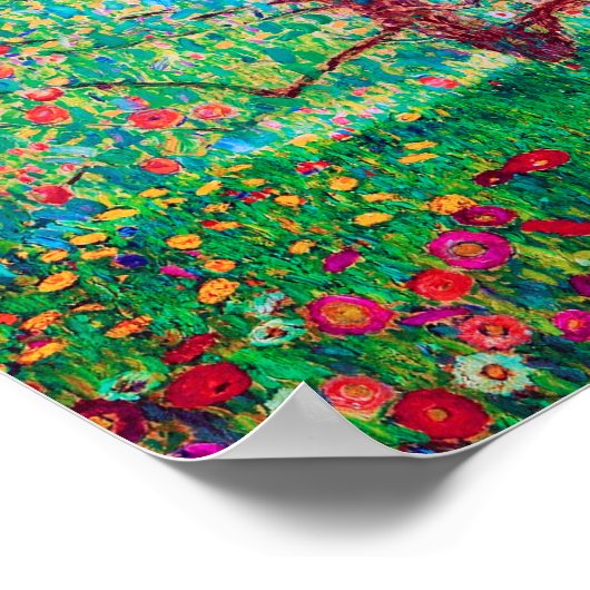 Apple Tree, Gustav Klimt Poster (Hoek)
