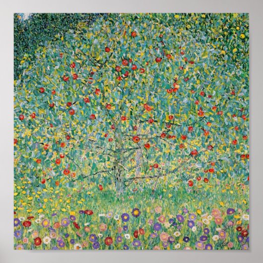 Apple Tree Gustav Klimt Poster (Voorkant)