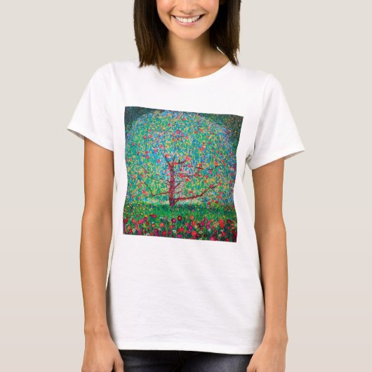 Apple Tree, Gustav Klimt T-shirt (Voorkant)