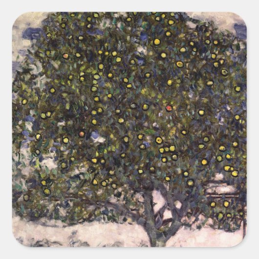 Apple Tree II, 1916 Vierkante Sticker (Voorkant)