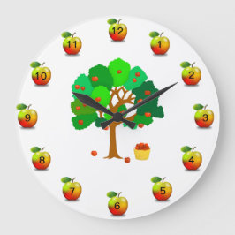Apple Tree Wall klok