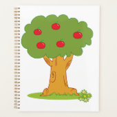 Apple Tree Whimsical Red Apples (Devant)