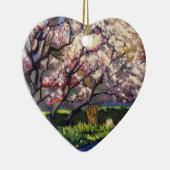 Apple Trees in Bloom Painting Keramisch Ornament (Rechts)