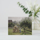 Apple Trees in Eragny | Sunny Morning Briefkaart (Staand voorkant)