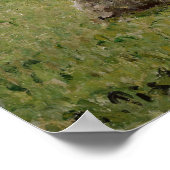 Apple Trees in Eragny | Sunny Morning Poster (Hoek)