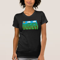 Apple Trees Womens T-Shirt