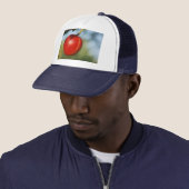 Apple Trucker Hat Trucker Pet (In situ)