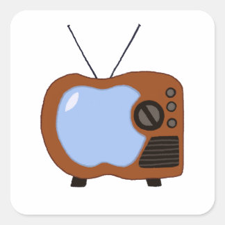 Apple TV Vierkante Sticker