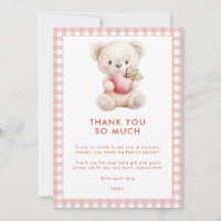 Apple van Eye Gingham Beer Baby shower Bedankt