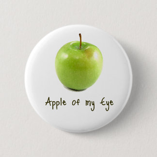 Apple van mijn oog ronde button 5,7 cm