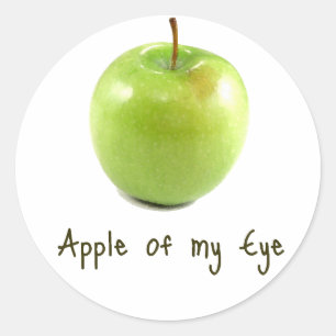 Apple van mijn oog ronde sticker