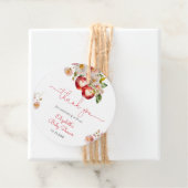 Apple van ons Eye Fruit Baby shower Dank u Bedankjes Labels (In situ)