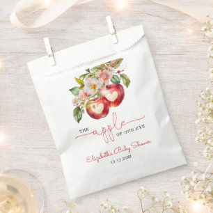 Apple van ons oog Baby shower Bedankzakje