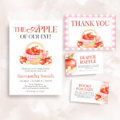 Apple van ons oog Baby shower Kaart