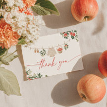 Apple van Ons Oog Herfst Baby shower