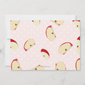 Apple van onze ogen eerste verjaardag kaart (Achterkant)