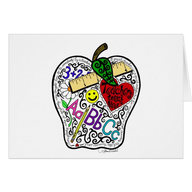 Apple voor de leraar (Voorkant Horizontaal)
