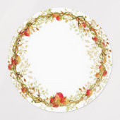 Apple Wreator  Land Waterproof Labels (Design 2)