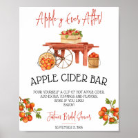 Apple-y Ever After! Bruidsdouche Apple Cider Bar 