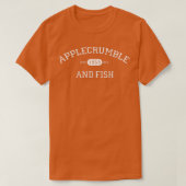 Applecromble en vis t-shirt (Design voorkant)